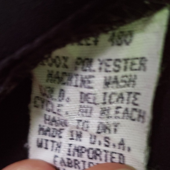 See through black short sleeve blouse - Picture 6 of 6